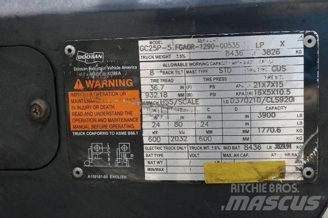 Doosan GC25P-5 Övriga motviktstruckar