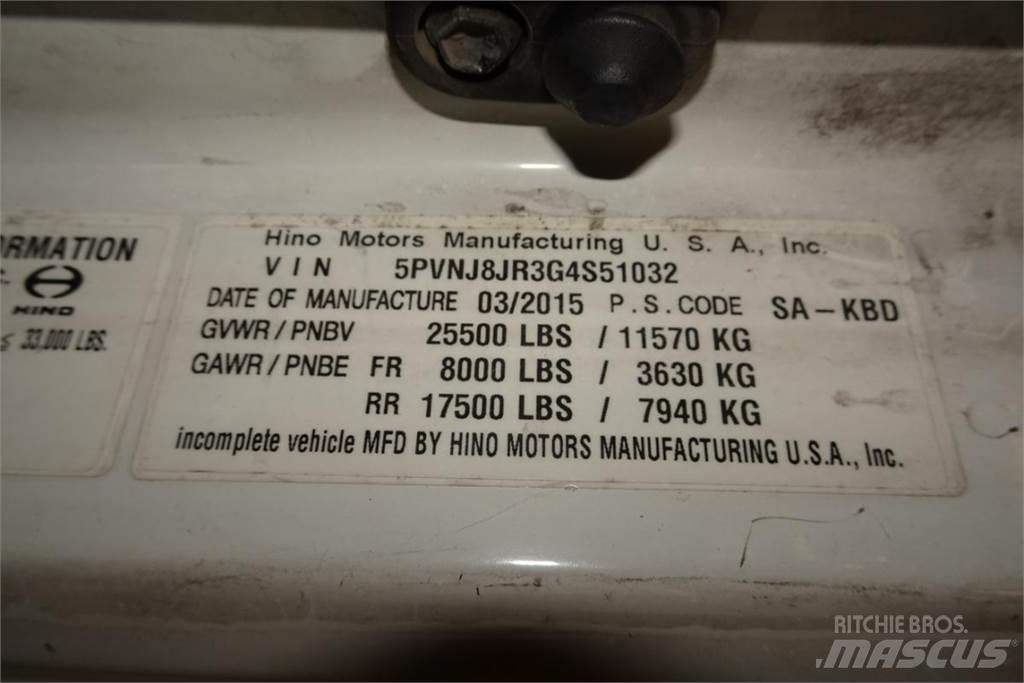 Hino 258 Skåpbilar