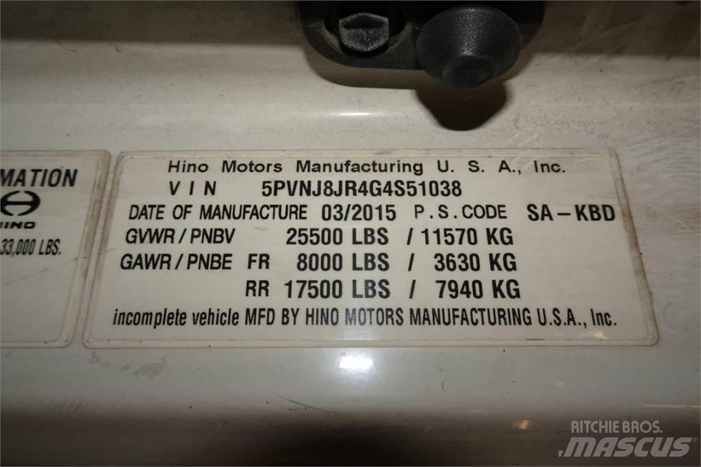 Hino 258 Skåpbilar