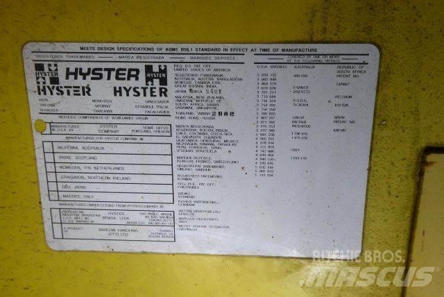 Hyster H155XL2 Övriga motviktstruckar