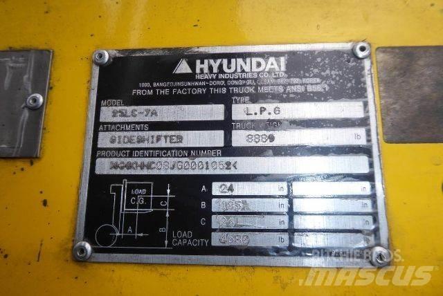 Hyundai 25LC-7A Övriga motviktstruckar