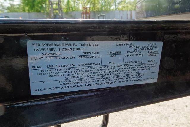 PJ 83 Övriga släp