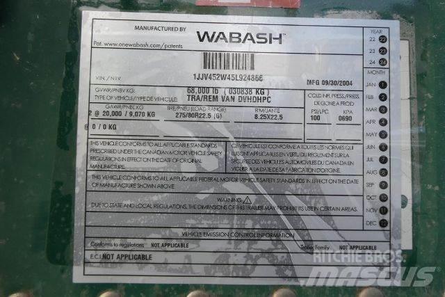 Wabash DVHDHPC Skåpsläp