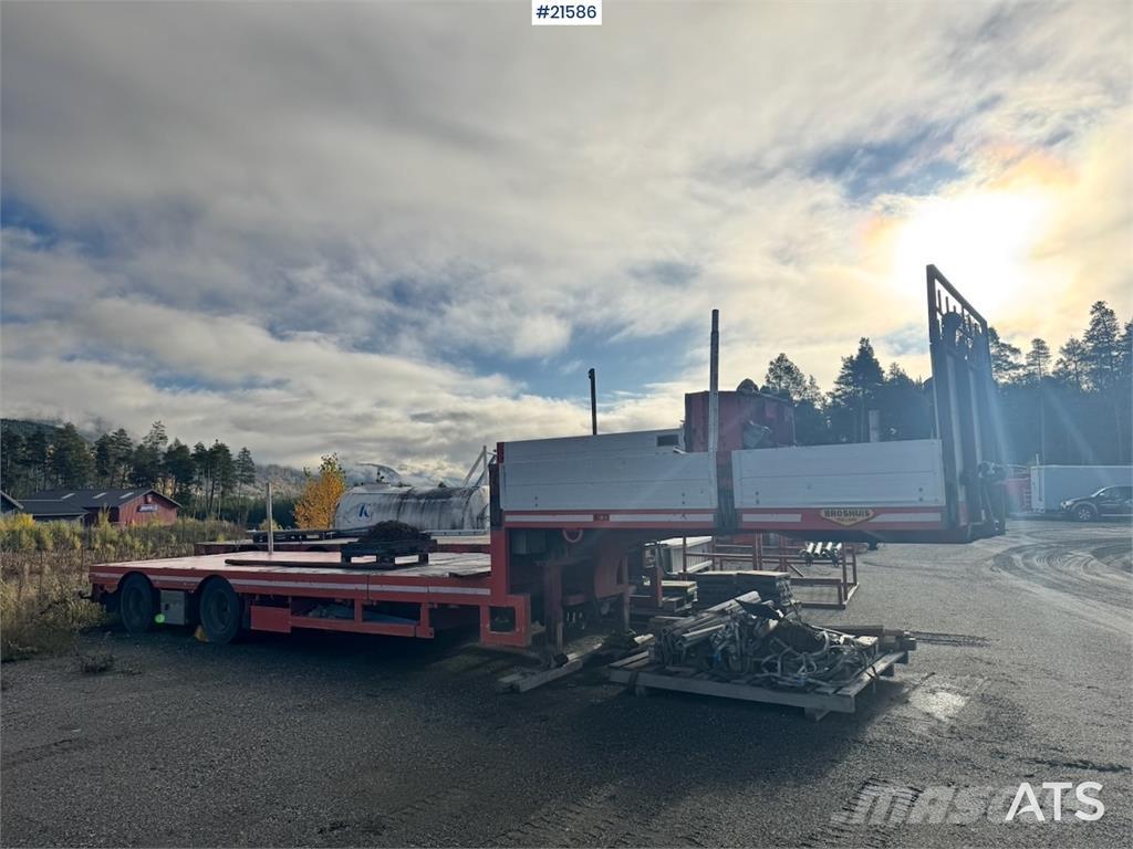 Broshuis crane semi. Övriga Trailers