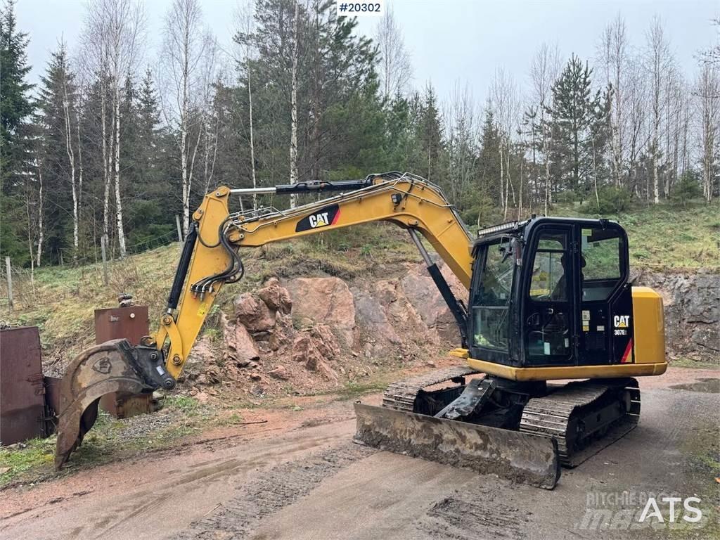 CAT 307E2 Bandgrävare
