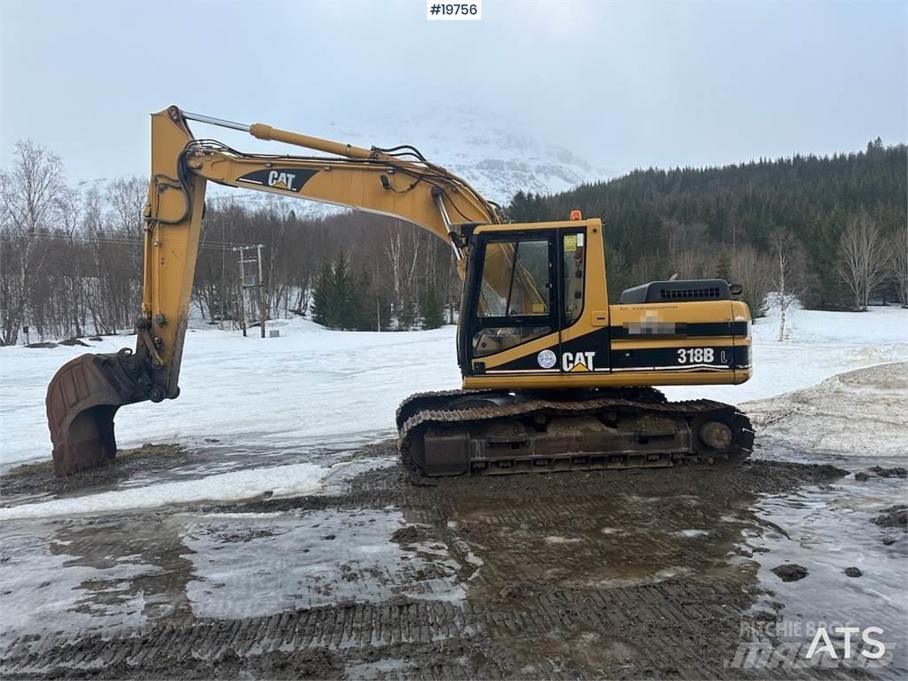 CAT 318BL Bandgrävare