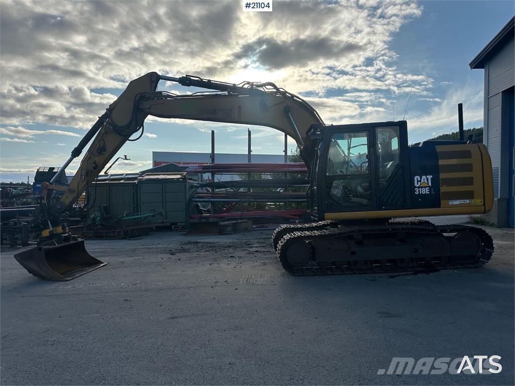 CAT 318EL Bandgrävare