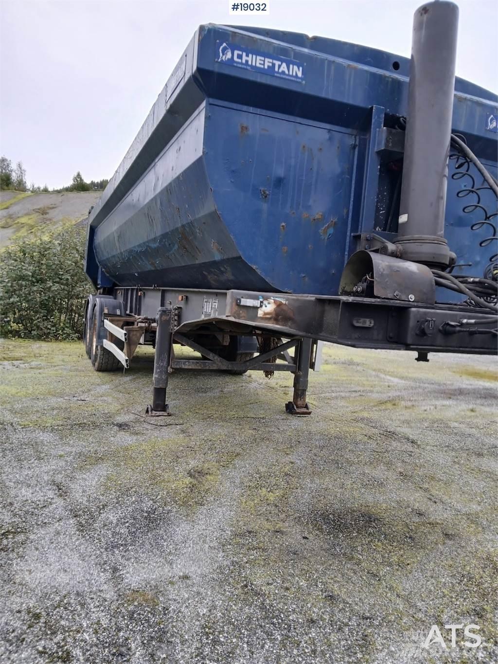 Chieftain tippsemi Övriga släp