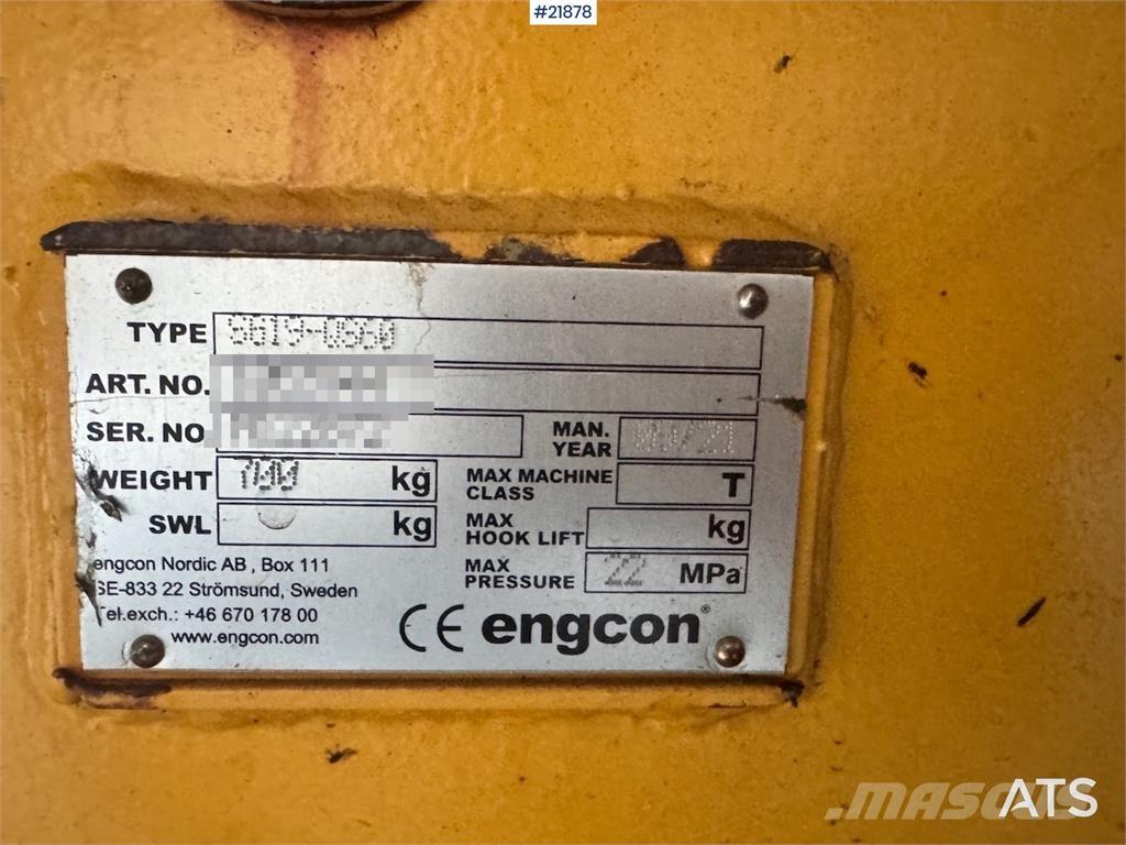 Engcon SG19 Pinch Entreprenad - Övrigt