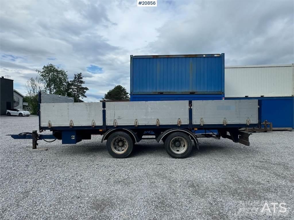 GMF flatebed trailer Flaksläp