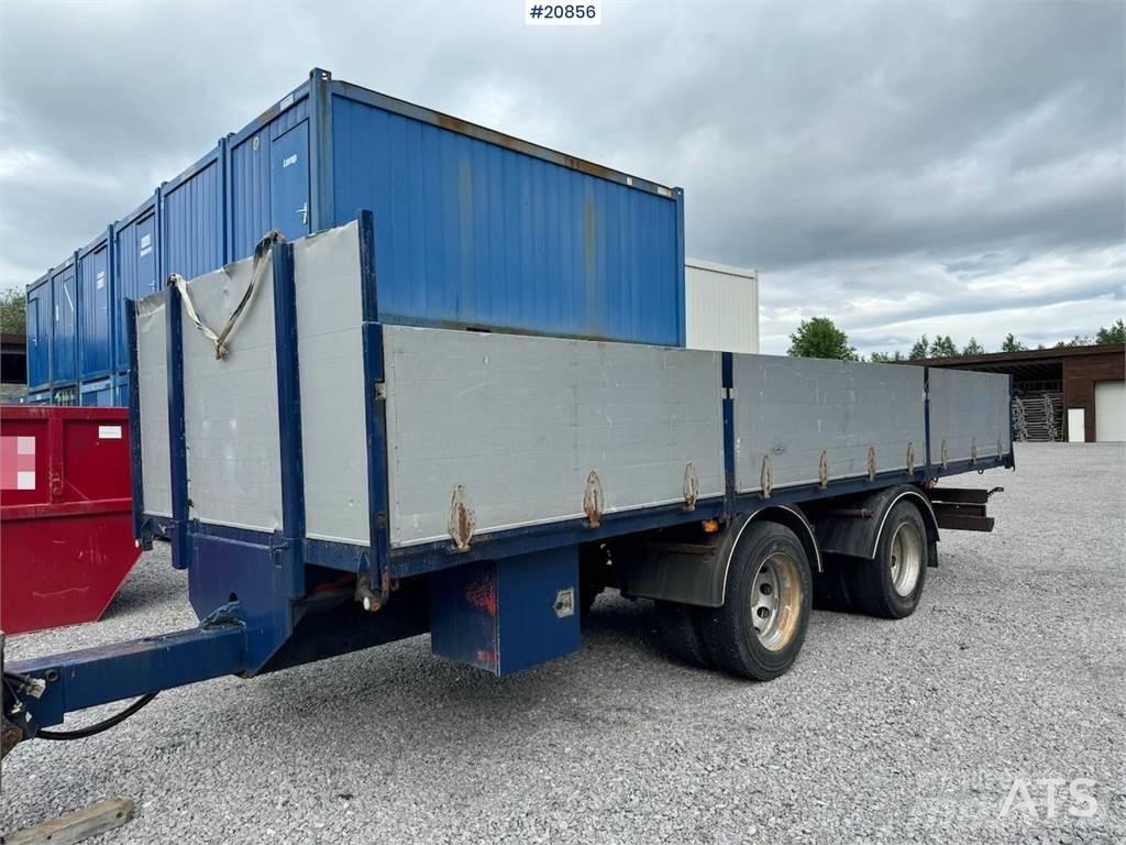 GMF flatebed trailer Flaksläp