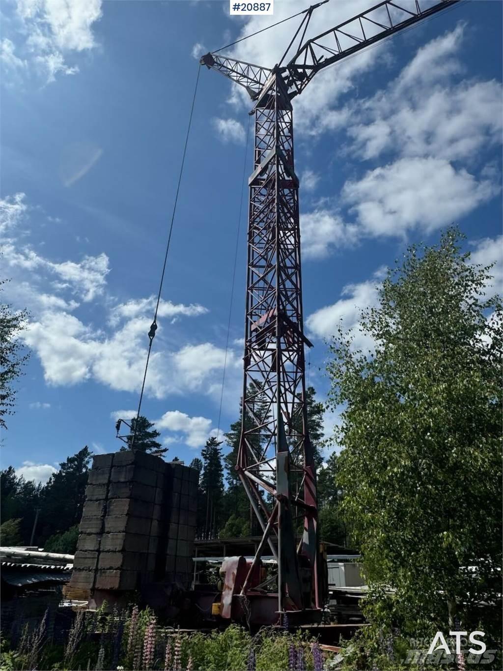 Krøll K35E Tårnkran Byggkranar