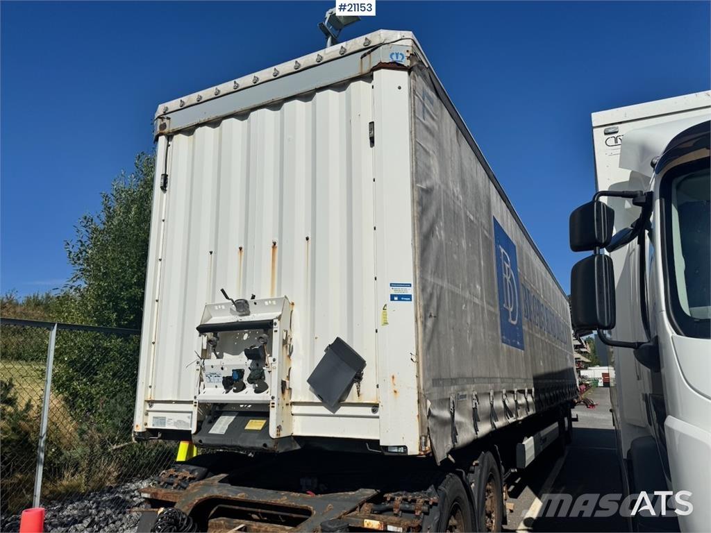Krone Citysemi. Skåptrailer