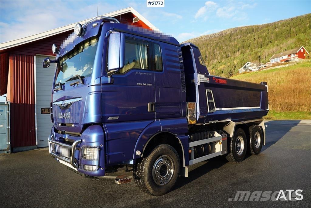 MAN TGX 26.580 Tippbilar