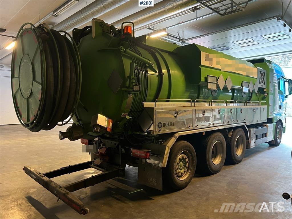 MAN TGX 35.560 Slamsugningsbil