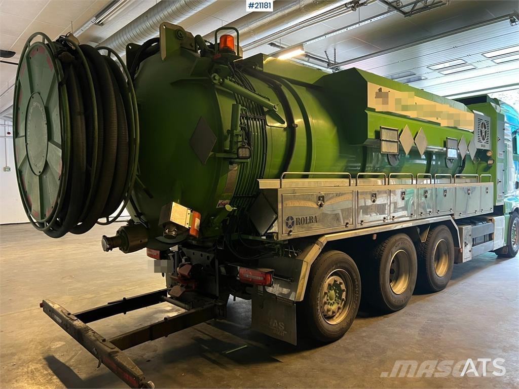 MAN TGX 35.560 Slamsugningsbil