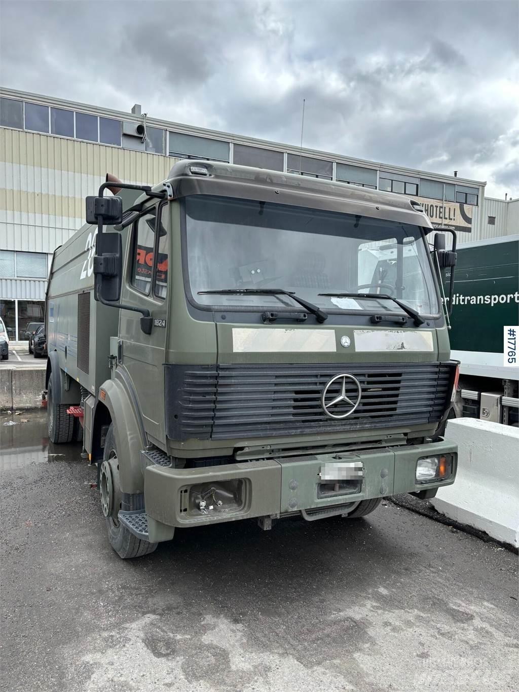 Mercedes-Benz 1824 Sopmaskiner