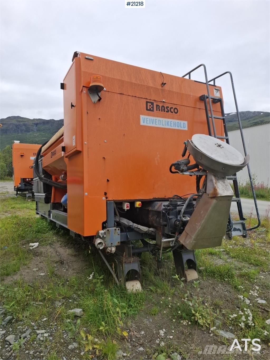 Rasco Solid Sand- och saltspridare