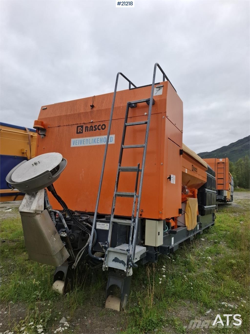 Rasco Solid Sand- och saltspridare