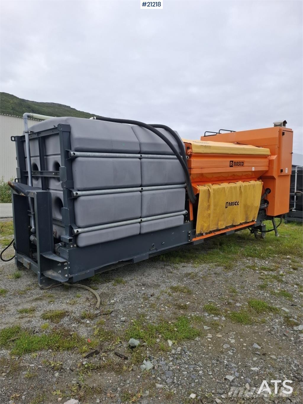 Rasco Solid Sand- och saltspridare