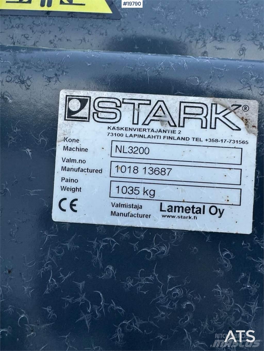 Stark NL3200 V-plow Entreprenad - Övrigt