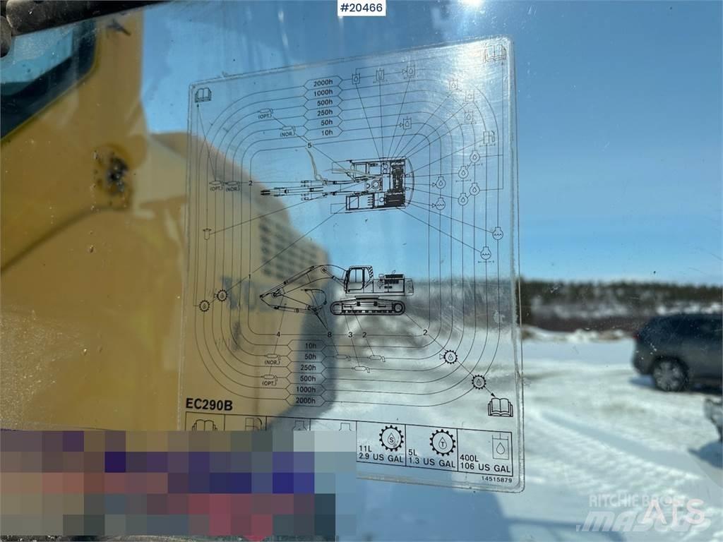 Volvo EC290 BLC Bandgrävare