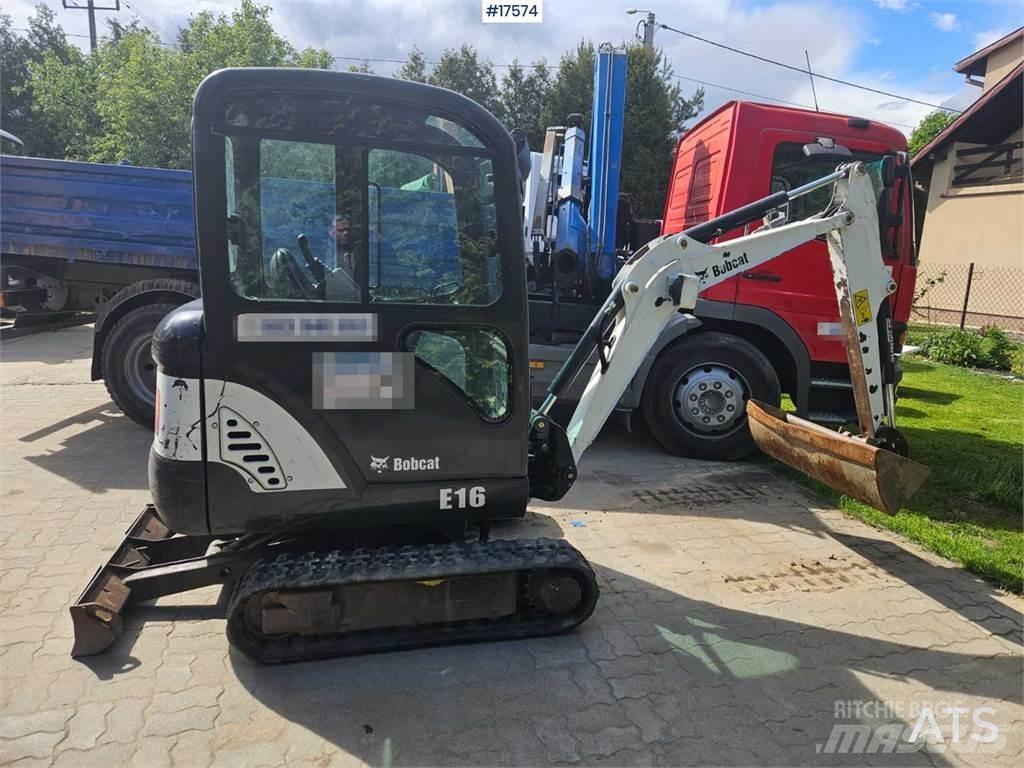 Bobcat E16 Minigrävare < 7t