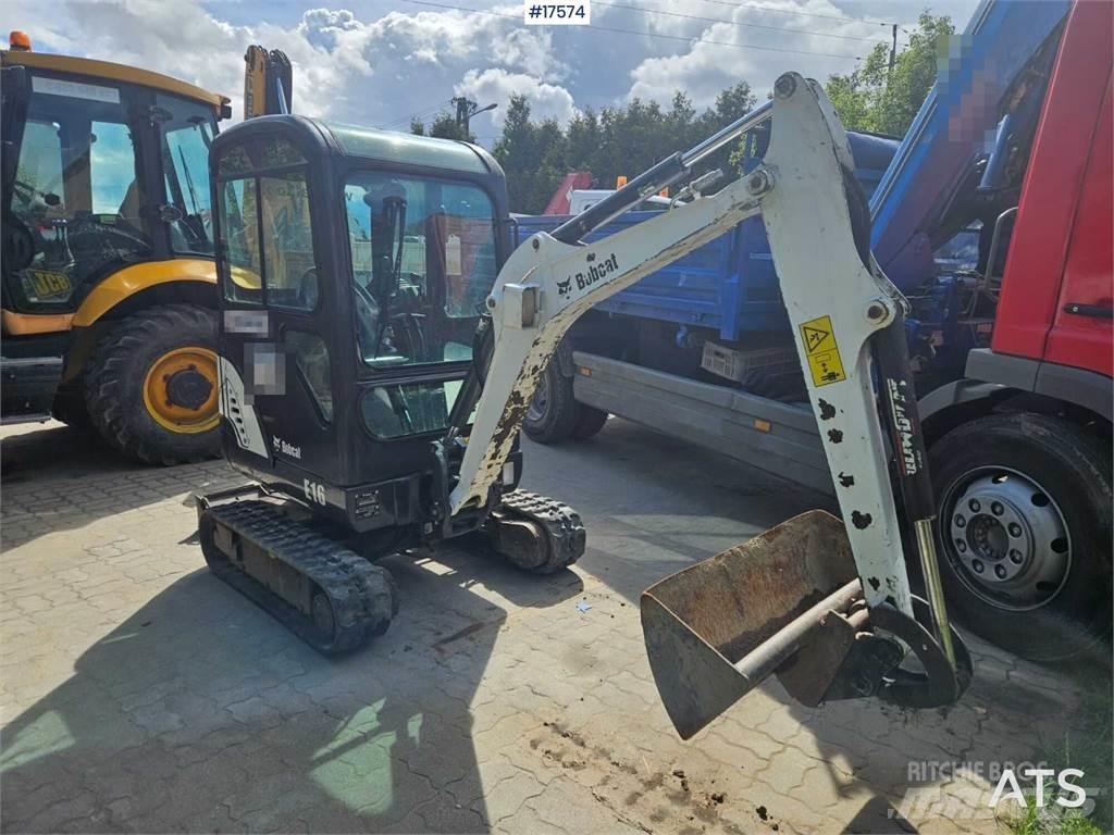 Bobcat E16 Minigrävare < 7t