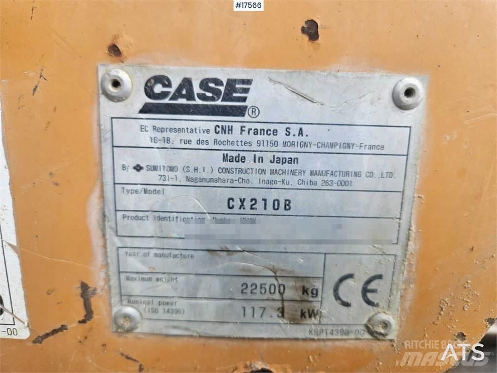 CASE CX210B Bandgrävare