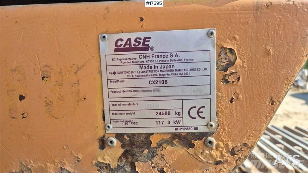 CASE CX210B Bandgrävare