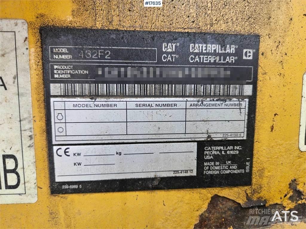 CAT 432F Grävlastare