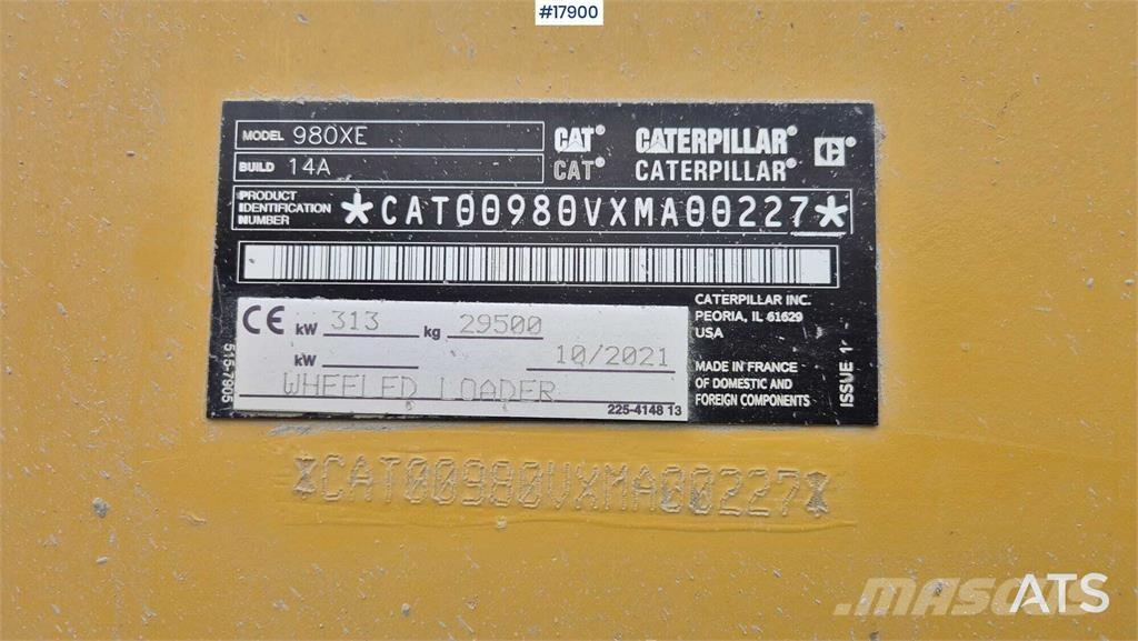 CAT 980 XE Hjullastare