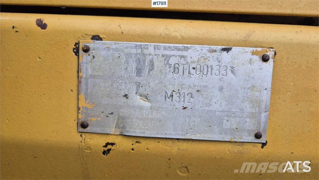 CAT M312 Hjulgrävare