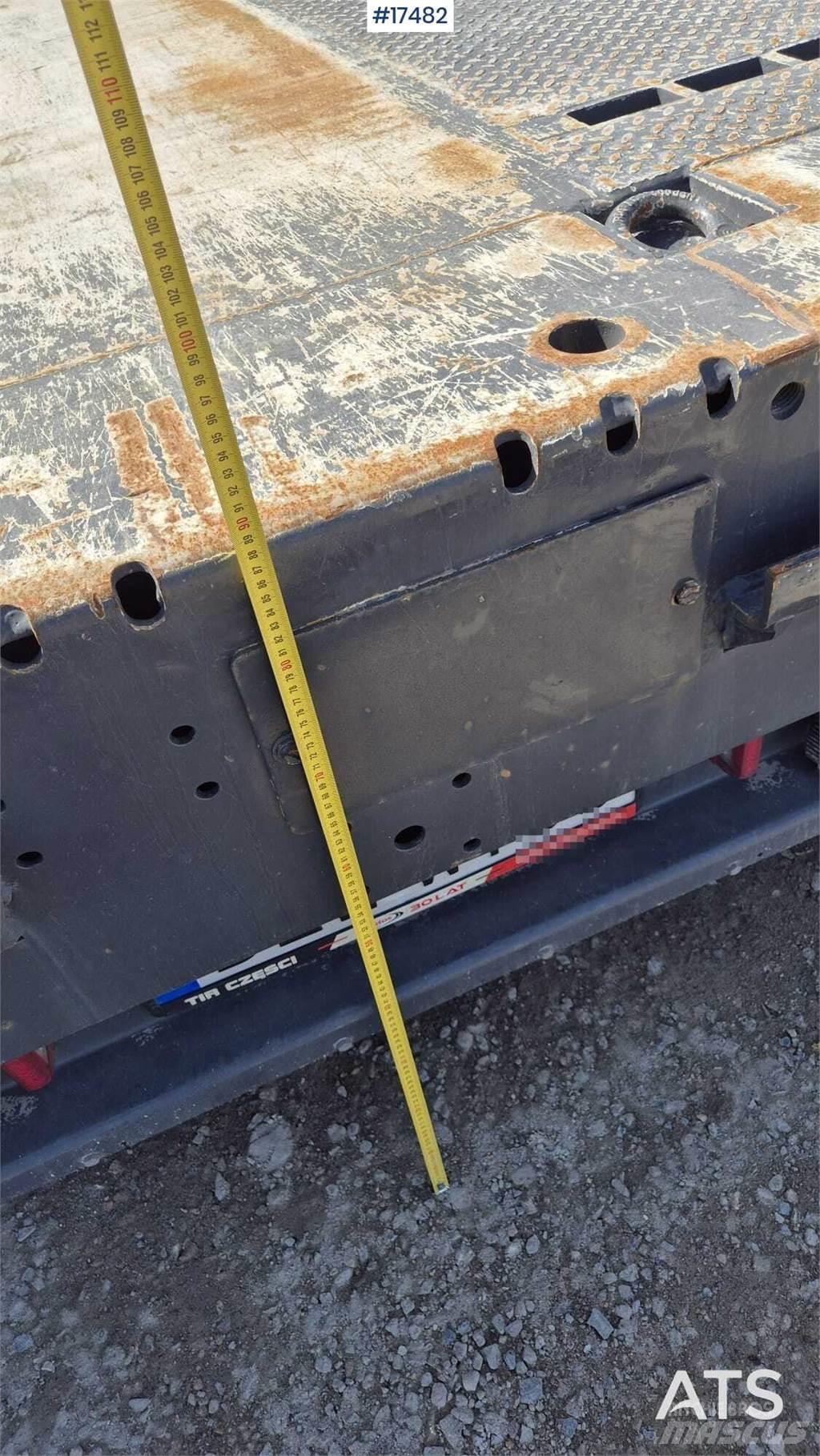 Doll Vario Låg lastande semi trailer