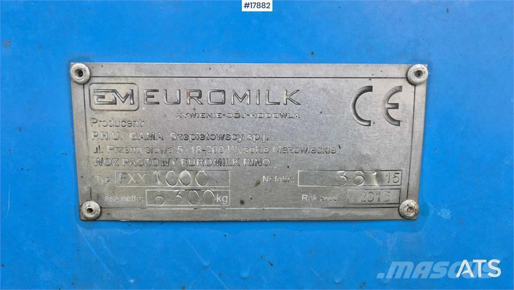 Euro MILK FXX 1000 Fodervagnar