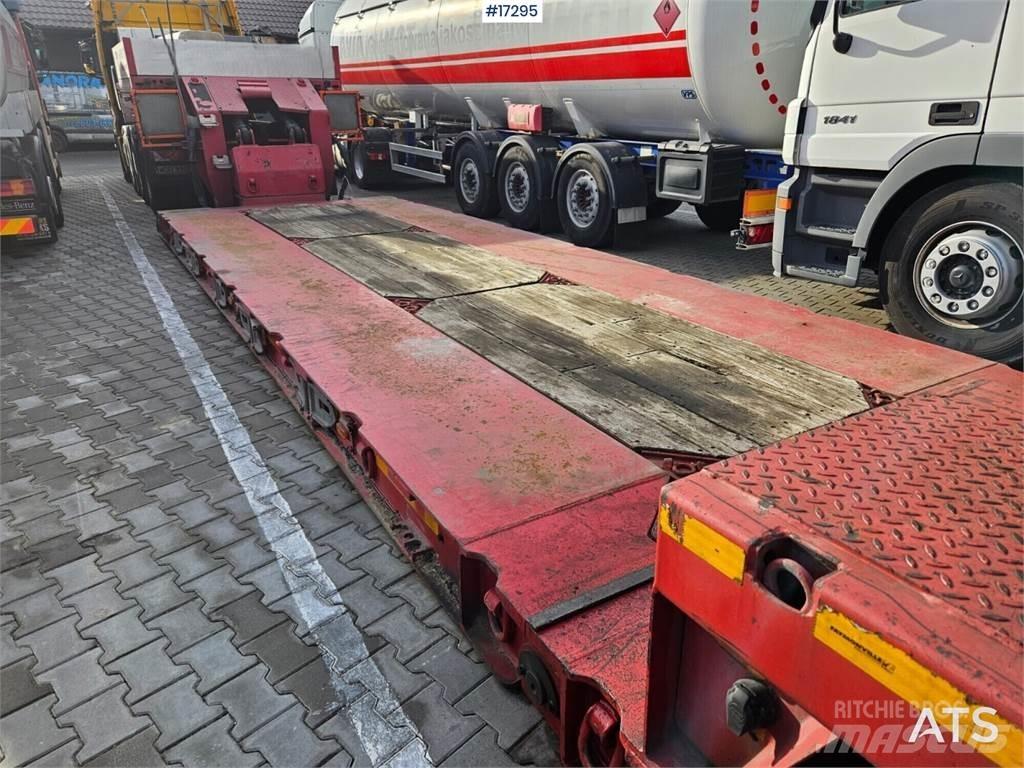 Faymonville Megamax Låg lastande semi trailer