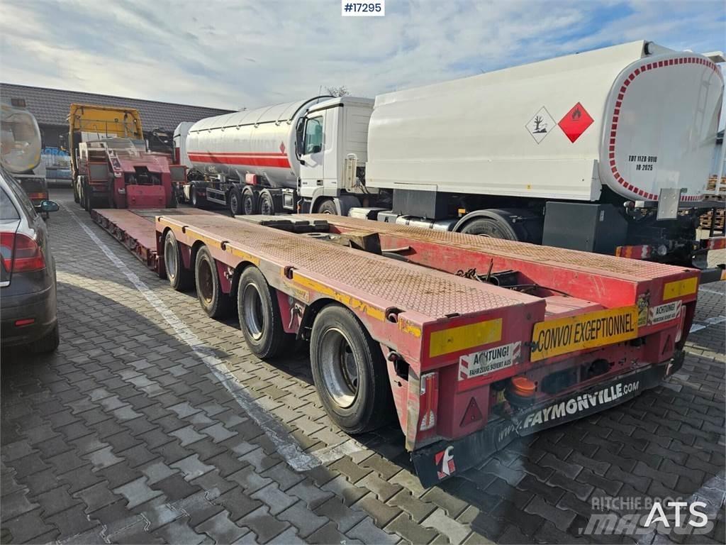 Faymonville Megamax Låg lastande semi trailer