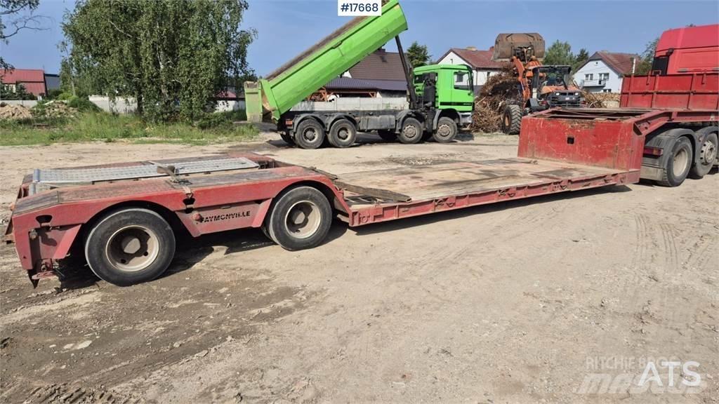 Faymonville STBN-2A Låg lastande semi trailer