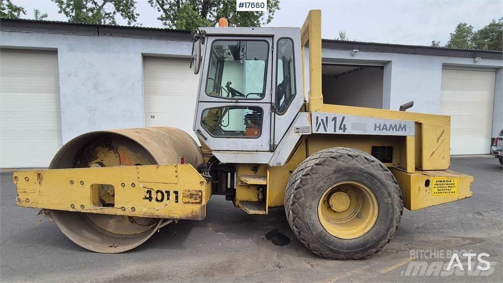 Hamm 4011D Envalsvältar
