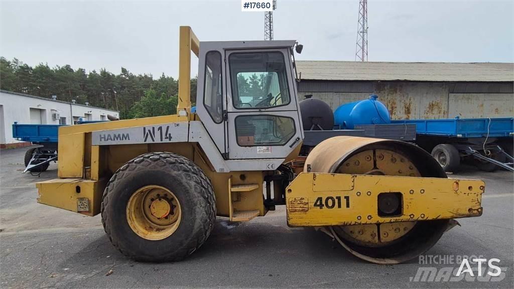 Hamm 4011D Envalsvältar