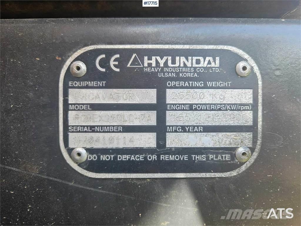 Hyundai 250 LC- 7A Bandgrävare