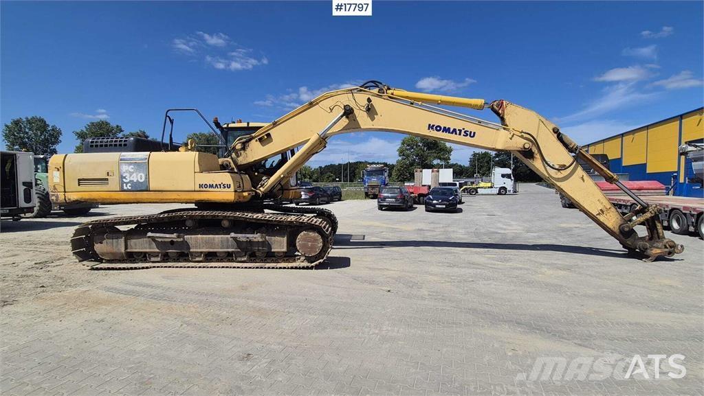 Komatsu PC 340 LC Bandgrävare