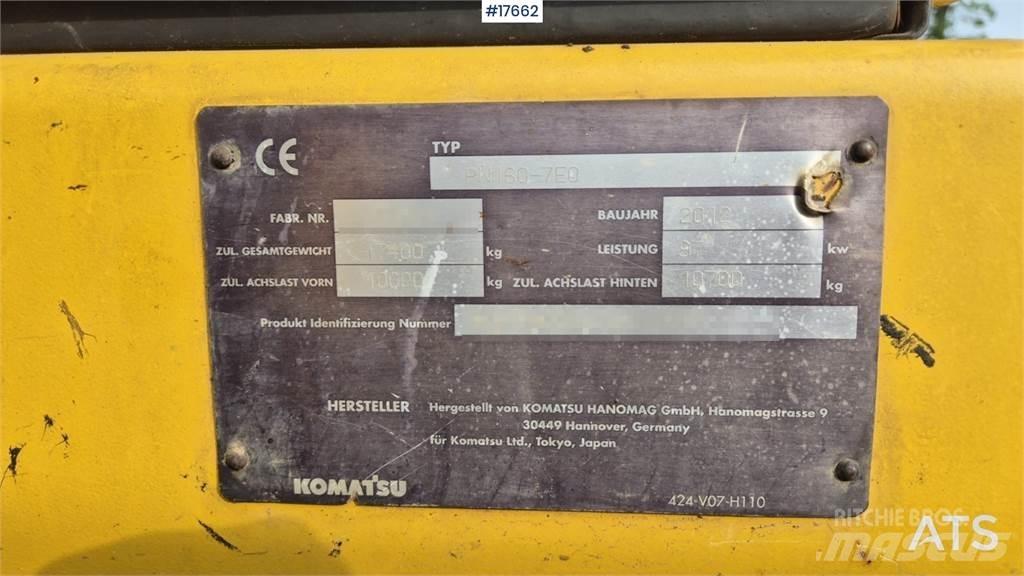 Komatsu PW 160 Hjulgrävare