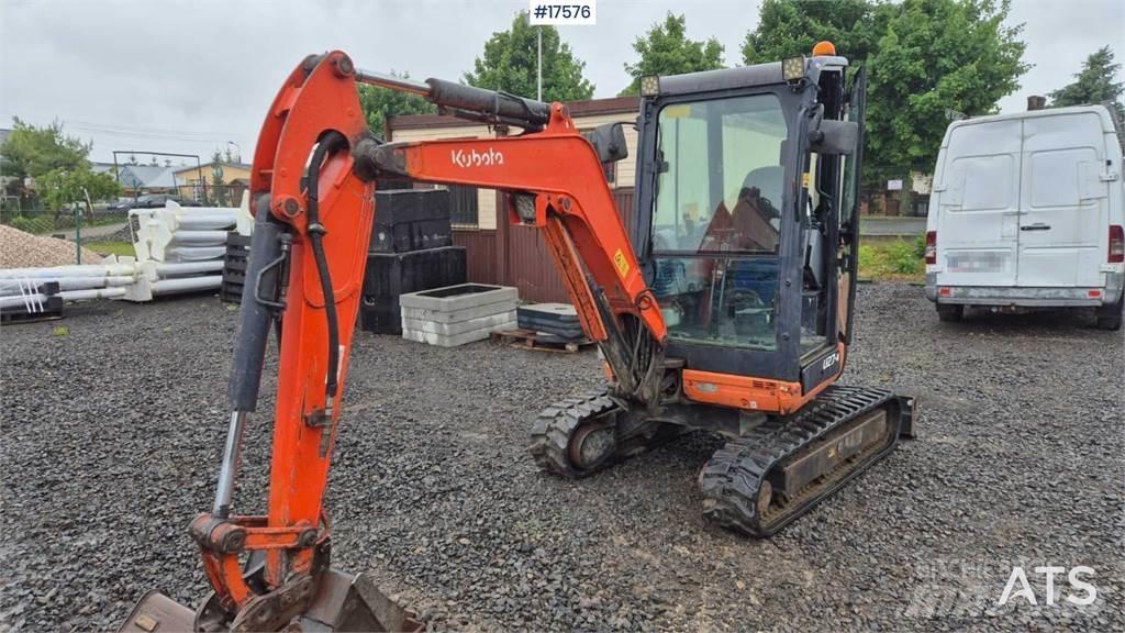 Kubota U27-4 Minigrävare < 7t