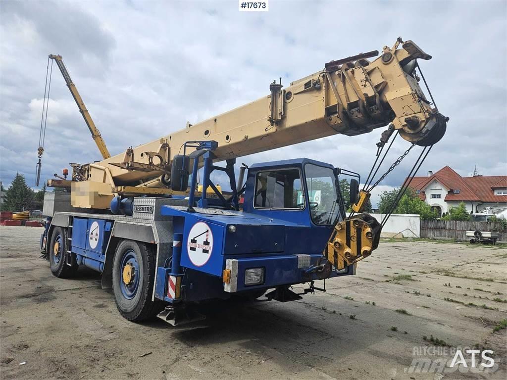 Liebherr LTM 1025 Allterrängkranar