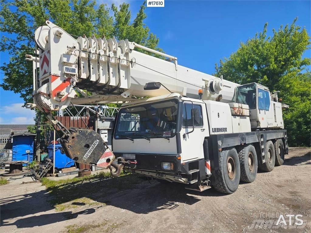 Liebherr LTM 1080/2 Allterrängkranar