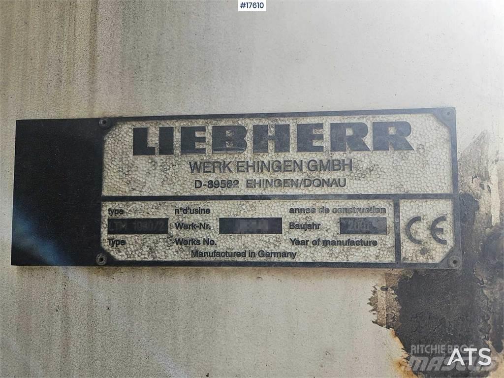 Liebherr LTM 1080/2 Allterrängkranar