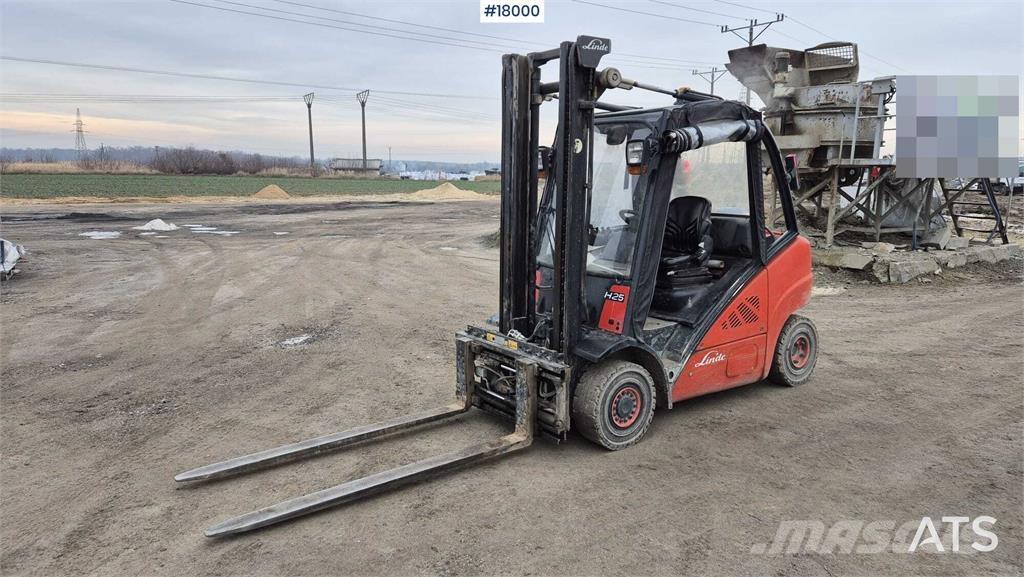 Linde H25T Dieselmotviktstruckar