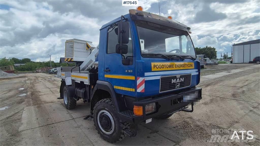 MAN 8.163 Kranbilar
