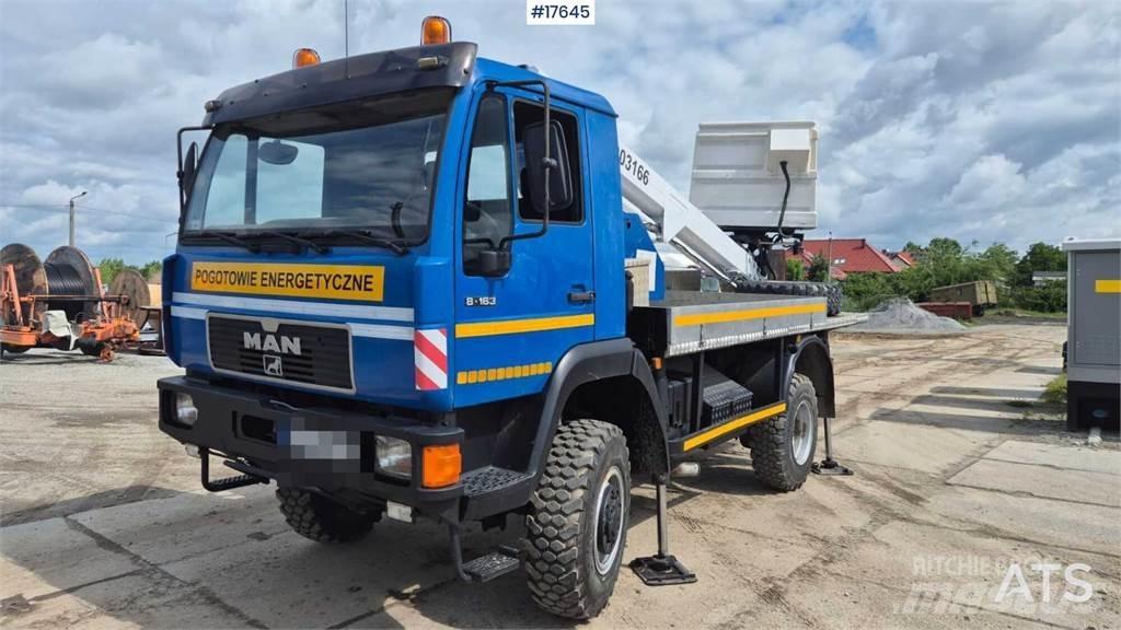 MAN 8.163 Kranbilar
